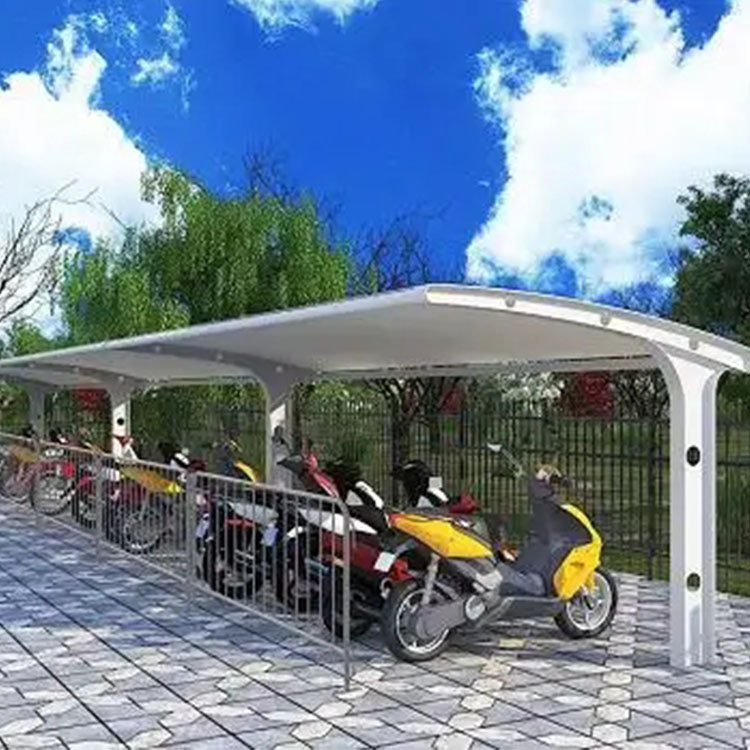 湖州膜结构电动车棚